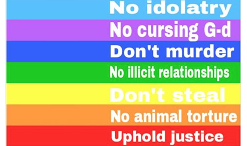 Rainbow 7 noahide laws